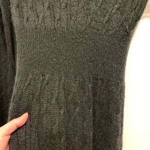 Cable Knit Black Dress- Size 2 - Very good condition - Lightweight